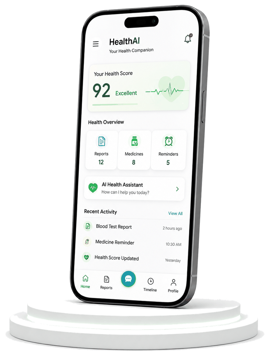 HealthAI mobile app